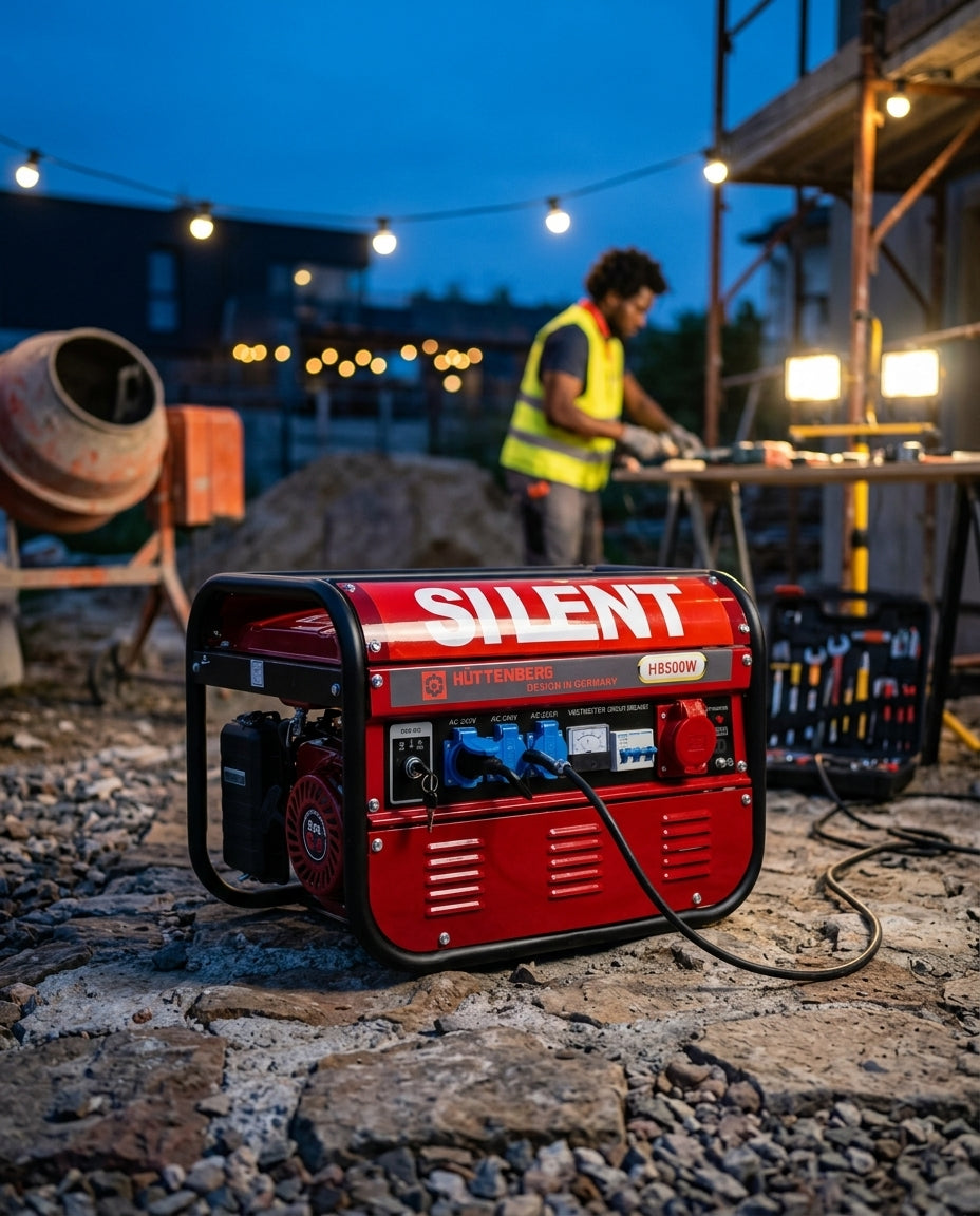 Generatore 3,5 kW Silenzioso 70dB | Avviamento Elettrico