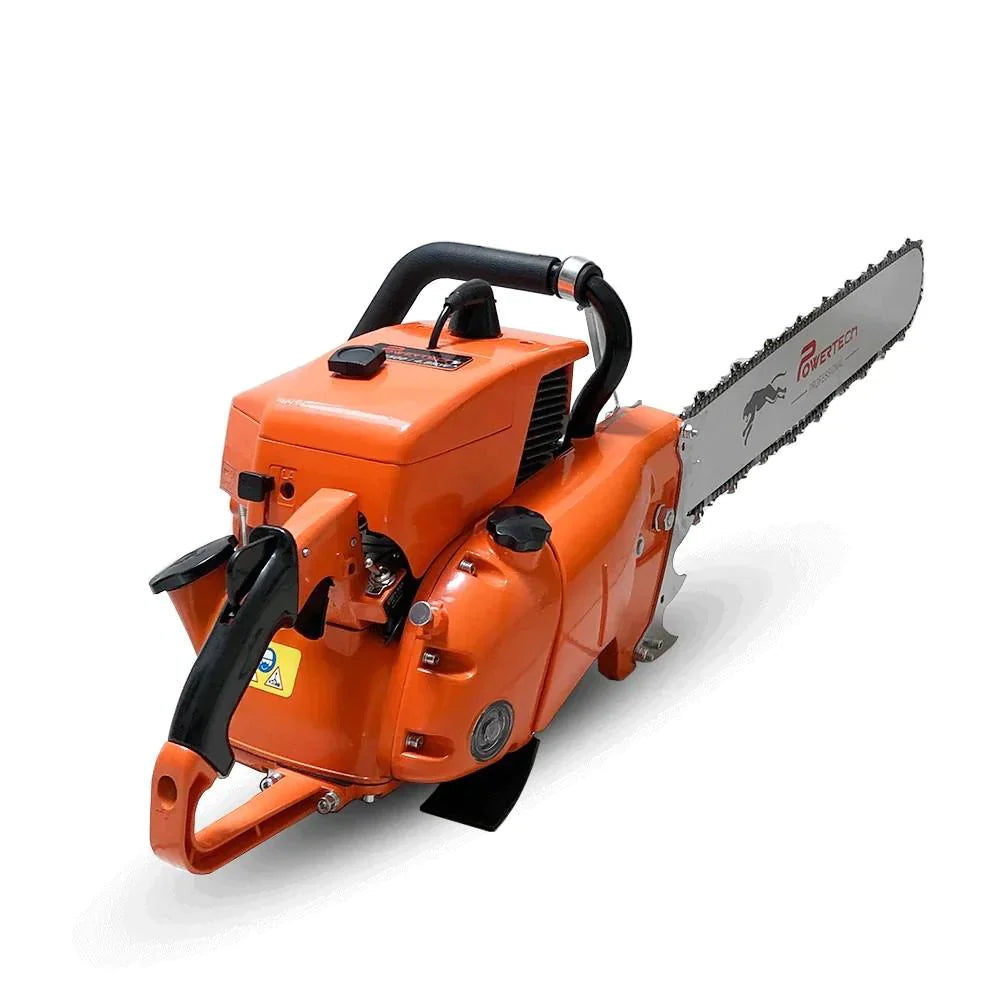Motosega a Scoppio Professionale | Lama 90 cm, Avviamento Easy-Start e 2 Catene