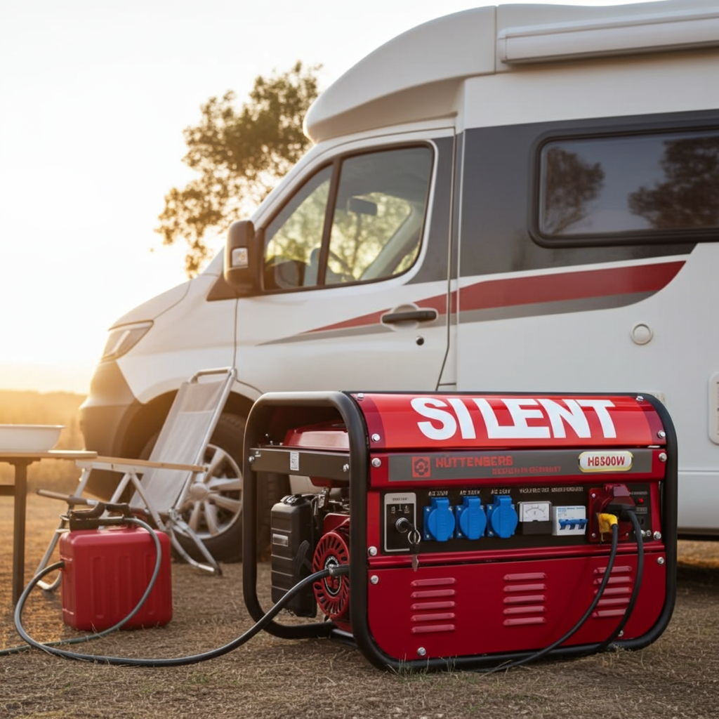 Generatore 3,5 kW Silenzioso 70dB | Avviamento Elettrico