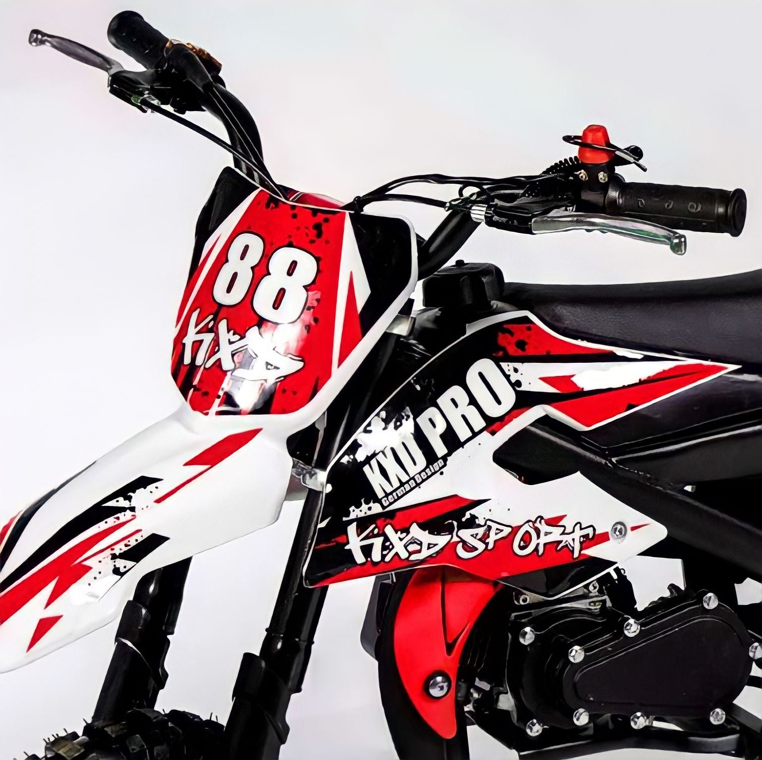 Mini Cross 50cc Tuning per Bambini – Avviamento Easy-Start e Ruote da 10 45Km/h