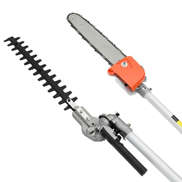 Decespugliatore Multifunzione 4 in 1 a Scoppio 50cc | Tagliasiepi, Potatore e Disco 3 Denti