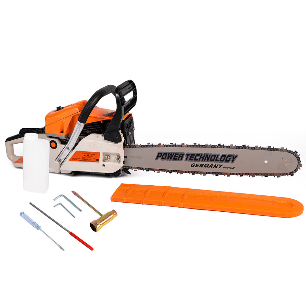 Motosega a Scoppio 52cc Professionale | Lama da 50cm, Potenza 2.0 kW e Kit Manutenzione Incluso