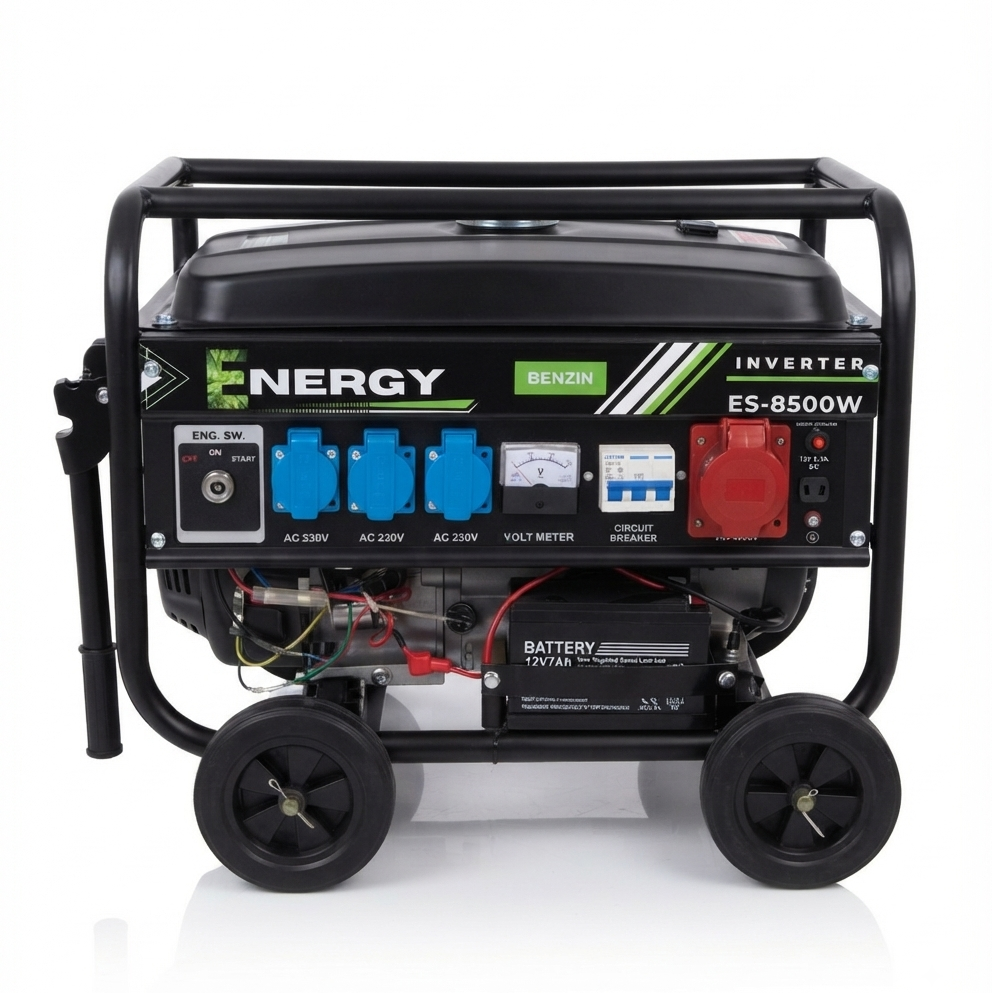 Generatore di corrente 8.5kw benzina inverter professionale silenziato
