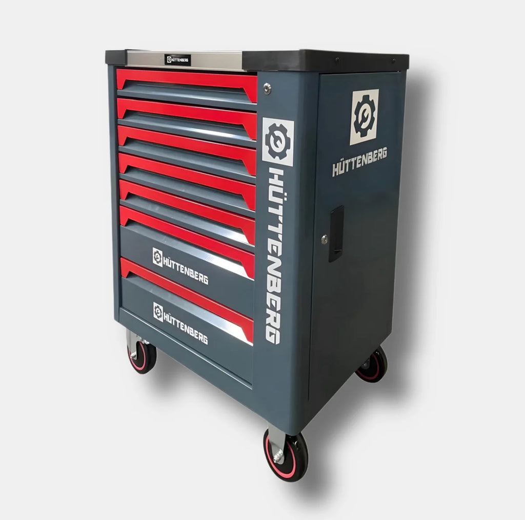 Carrello da Officina Professionale 259 Pezzi 7 Cassetti