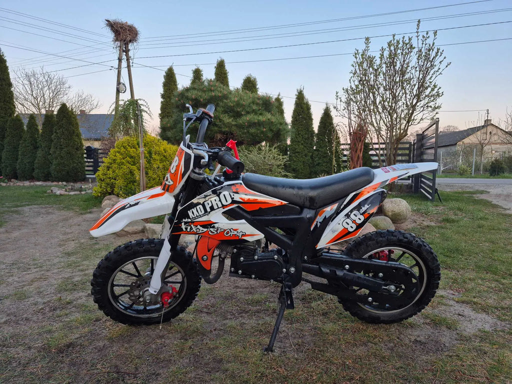Mini Cross 50cc Tuning per Bambini – Avviamento Easy-Start e Ruote da 10 45Km/h