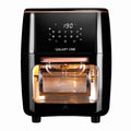 Friggitrice ad Aria 12 Litri XL 1700W | Forno Multifunzione, Girarrosto ed Essiccatore con 10 Programmi