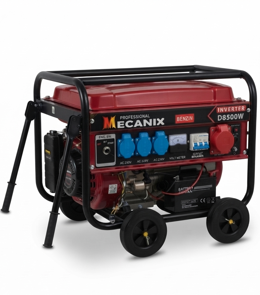 Generatore di corrente inverter 8500w 8.5 Kw Silenzioso 380v 230v