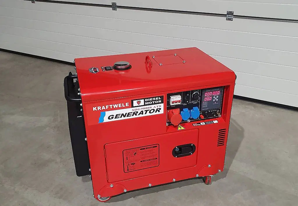 Generatore di Corrente Diesel 8,5 kW / 8500 W Professionale