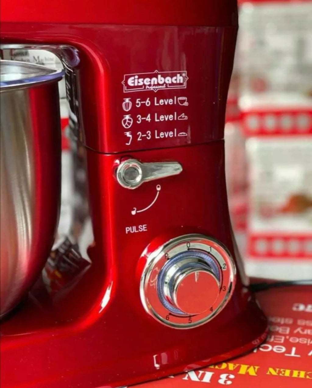 Impastatrice Planetaria 2100W 7.5 Litri | Robot da Cucina 3 in 1 Compatto in Acciaio INOX