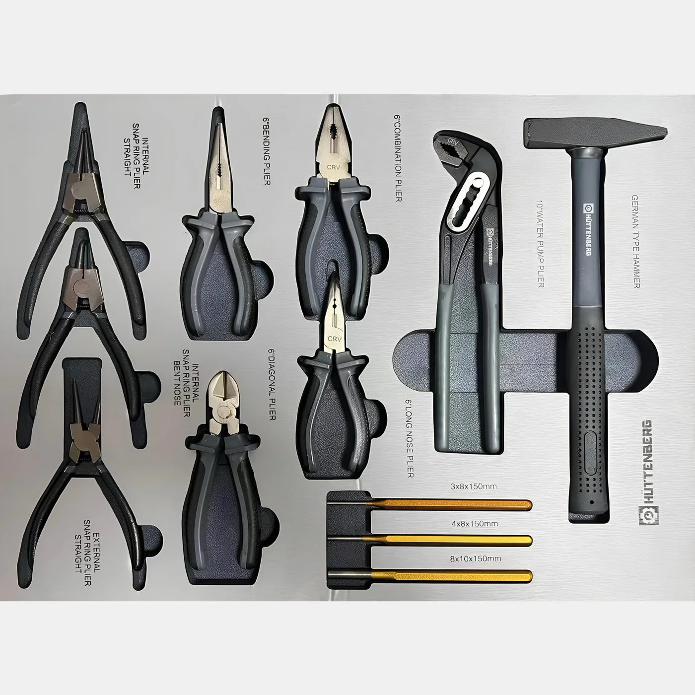 Carrello Portautensili Completo 8 Cassetti con 259 Utensili e Dinamometrica
