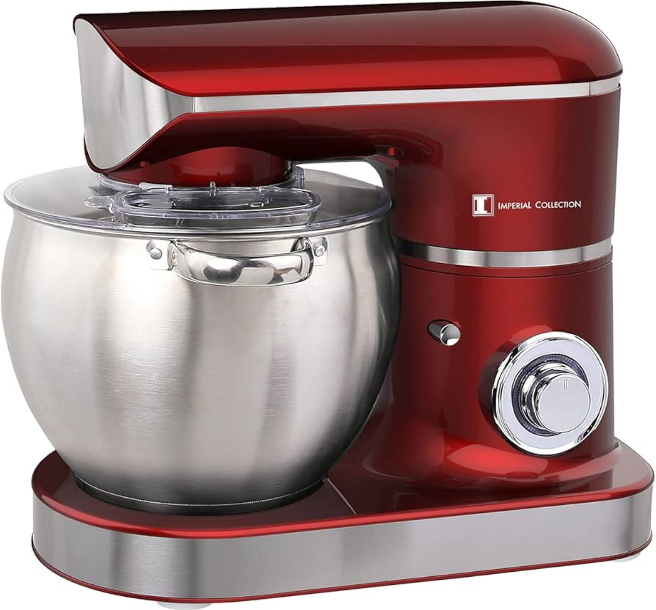 Impastatrice Planetaria Royalty Line 2100W 7.5 Litri | Robot da Cucina in Acciaio INOX con 3 Accessori