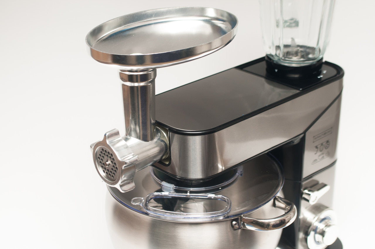 Impastatrice Planetaria Royalty Line 2500W 10 Litri | Robot da Cucina 3 in 1 in Acciaio INOX