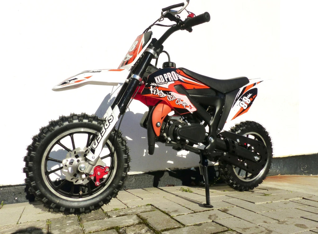Mini Cross 50cc Tuning per Bambini – Avviamento Easy-Start e Ruote da 10 45Km/h