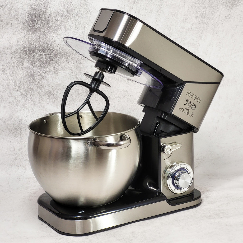 Impastatrice Planetaria Royalty Line 2500W 10 Litri | Robot da Cucina 3 in 1 in Acciaio INOX