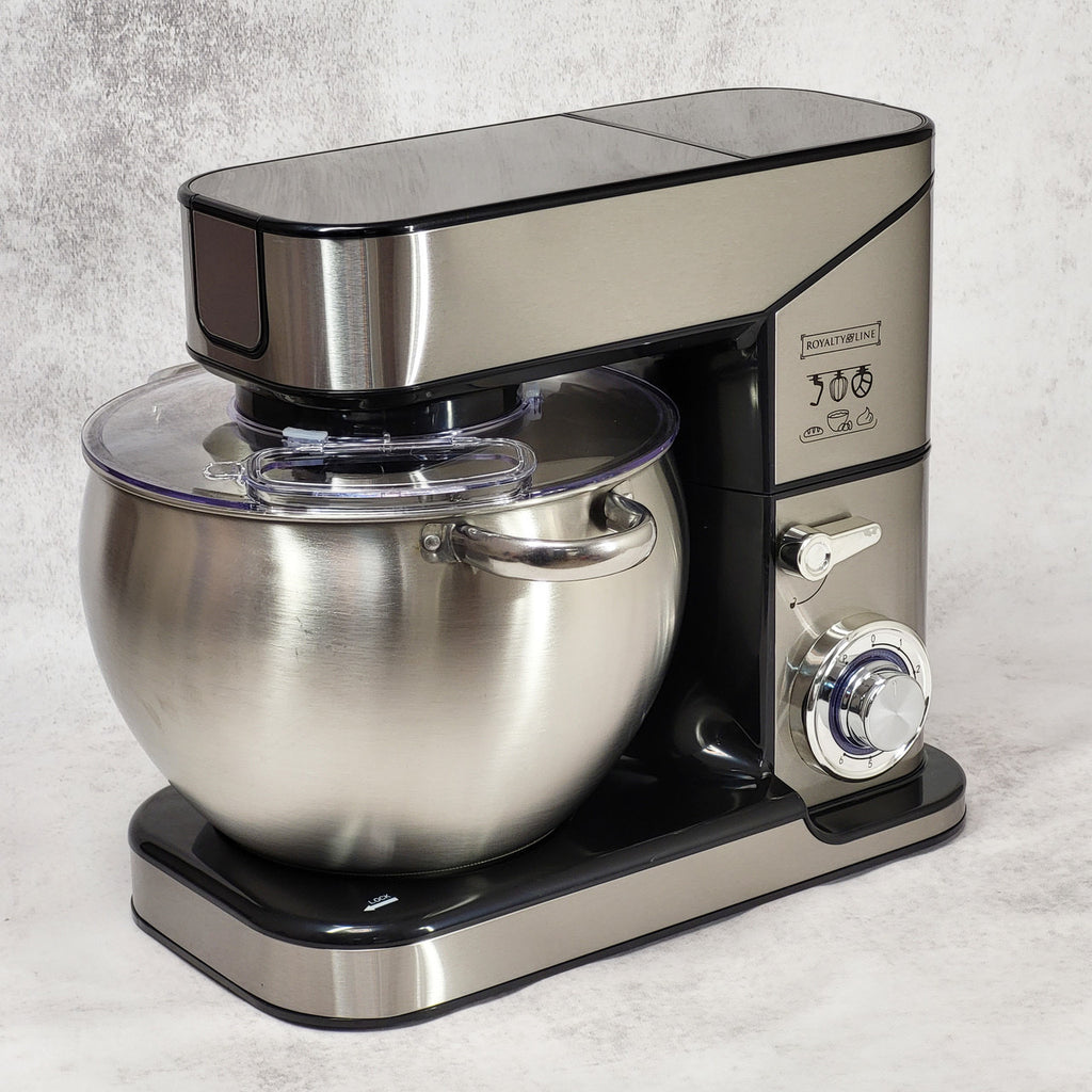 Impastatrice Planetaria Royalty Line 2500W 10 Litri | Robot da Cucina 3 in 1 in Acciaio INOX