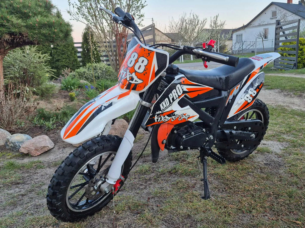Mini Cross 50cc Tuning per Bambini – Avviamento Easy-Start e Ruote da 10 45Km/h