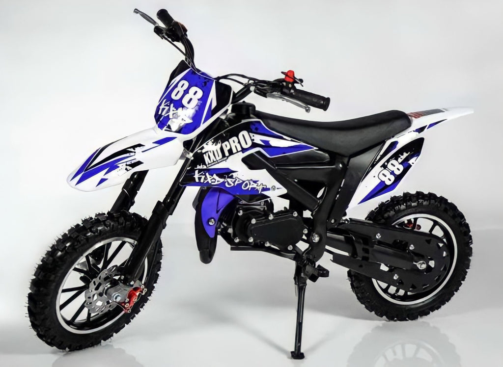 Mini Cross 50cc Tuning per Bambini – Avviamento Easy-Start e Ruote da 10 45Km/h
