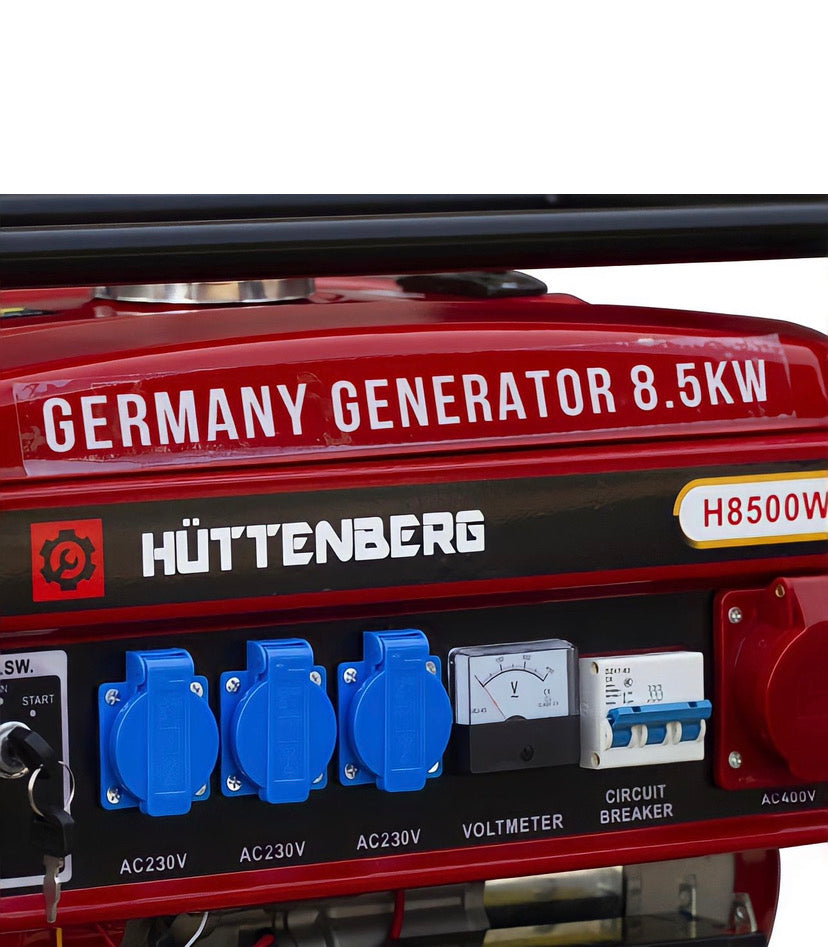 Generatore di Corrente 3,5 kW/ 3500 W Benzina 220V/380V