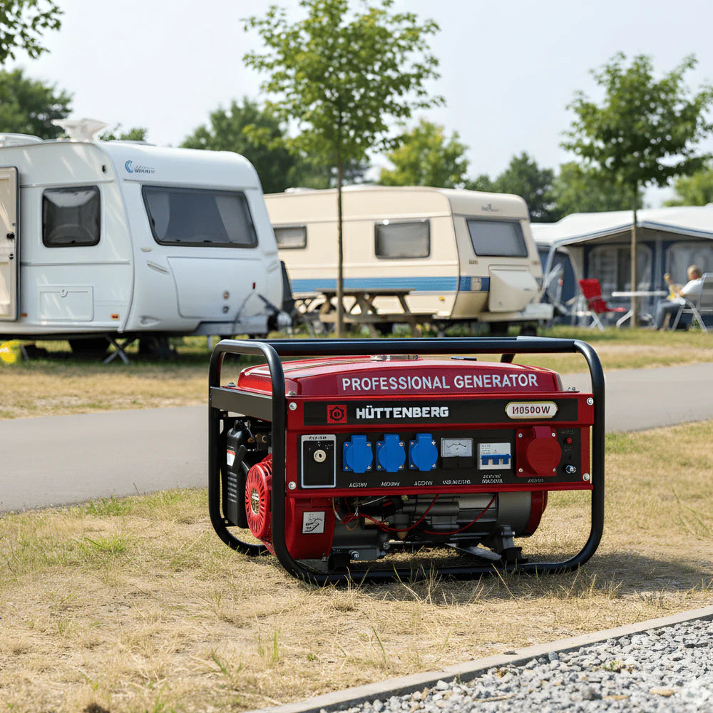 Generatore di Corrente 3,5 kW/ 3500 W Benzina 220V/380V