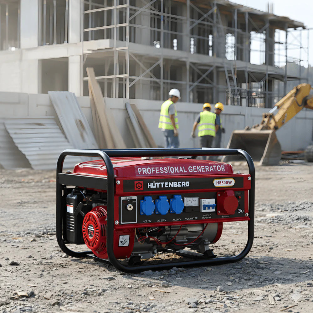 Generatore di Corrente 3,5 kW/ 3500 W Benzina 220V/380V
