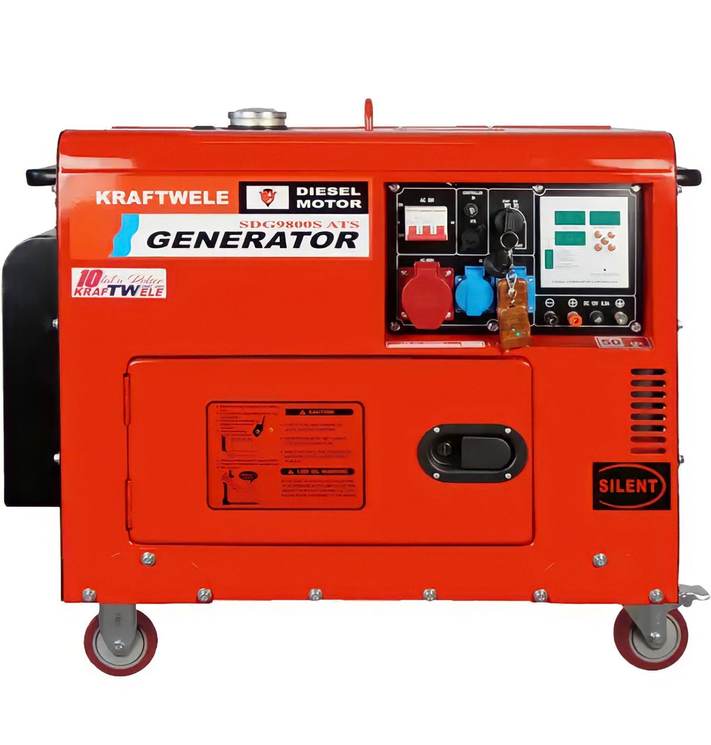 Generatore di Corrente Diesel 8,5 kW / 8500 W Professionale