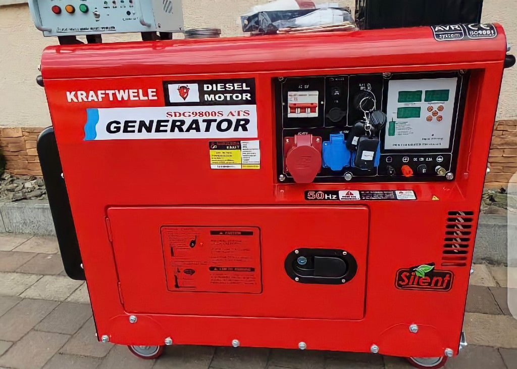 Generatore di Corrente Diesel 8,5 kW / 8500 W Professionale