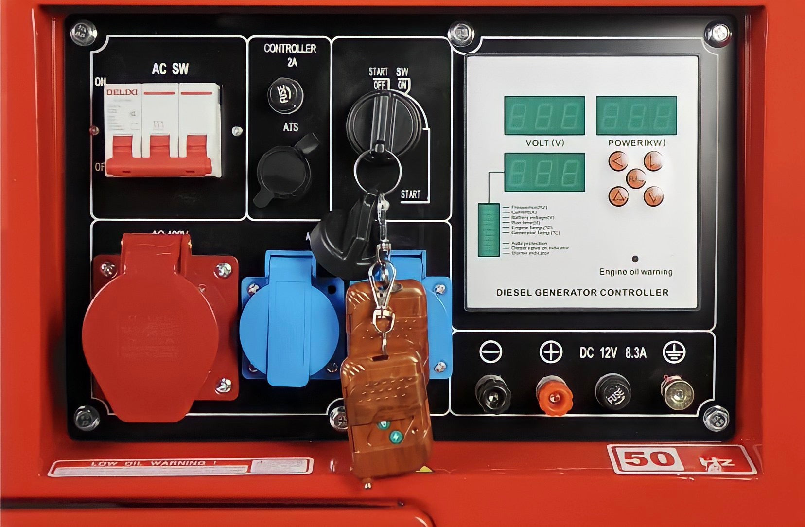 Generatore di Corrente Diesel 8,5 kW / 8500 W Professionale