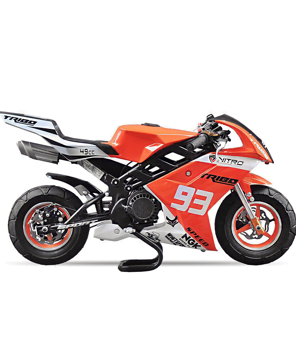 Mini Moto da corsa 49cc 2 Tempi  per bambini