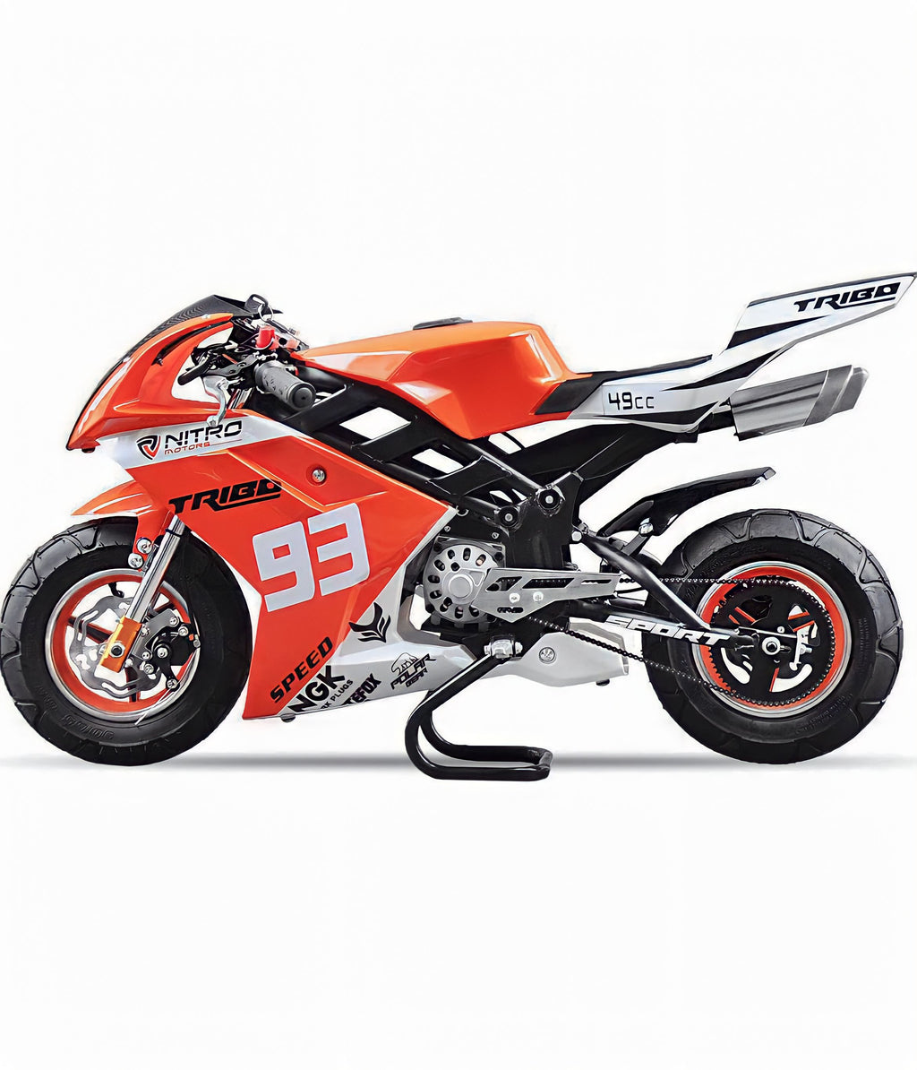 Mini Moto da corsa 49cc 2 Tempi  per bambini