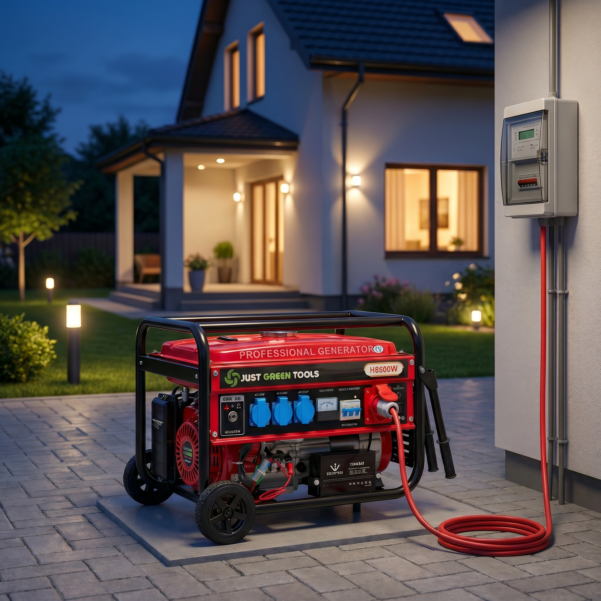 Generatore di Corrente 3500 W / 3.5 Kw Silenzioso